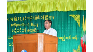 တိုင်းဒေသကြီး ဝန်ကြီးချုပ် ဦးမျိုးဆွေဝင်း လယ်ယာသုံးစက်ကိရိယာ မောင်းနှင်ထိန်းသိမ်းမှု(အထူး)သင်တန်း အမှတ်စဉ် (၁/၂၀၂၆-၂၀၂၇) သင်တန်းဖွင့်ပွဲ အခမ်းအနားသို့ တက်ရောက်ချီးမြှင့်